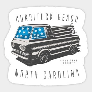 Currituck Beach Summertime Vacationing in NC Sticker